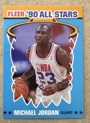 1990 fleer michael jordan - fleer, #5